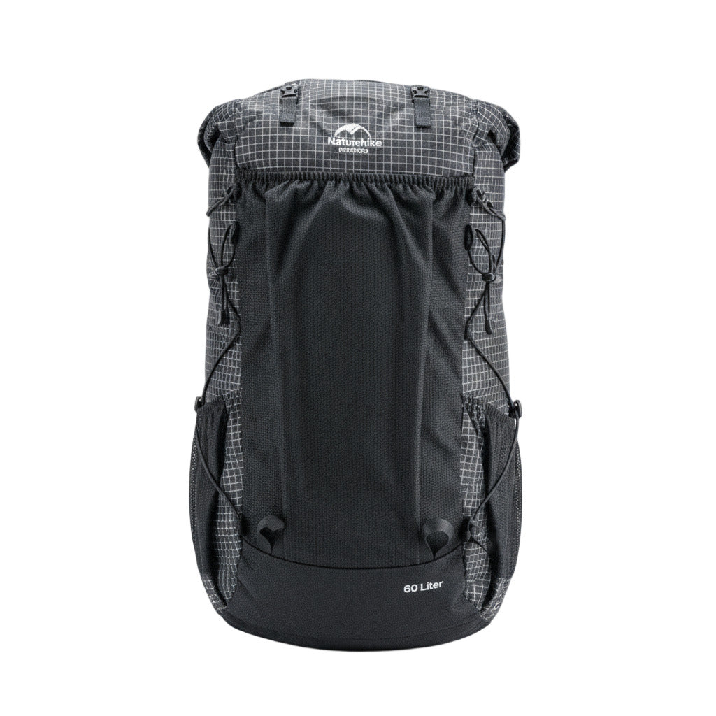 aluminum hiking backpack Naturehike 60+5 L hiking backpack