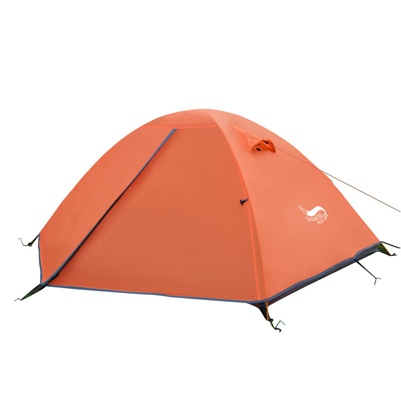 2-Personen-Doppelschicht-wasserdichtes Zelt 3000 mm Camping