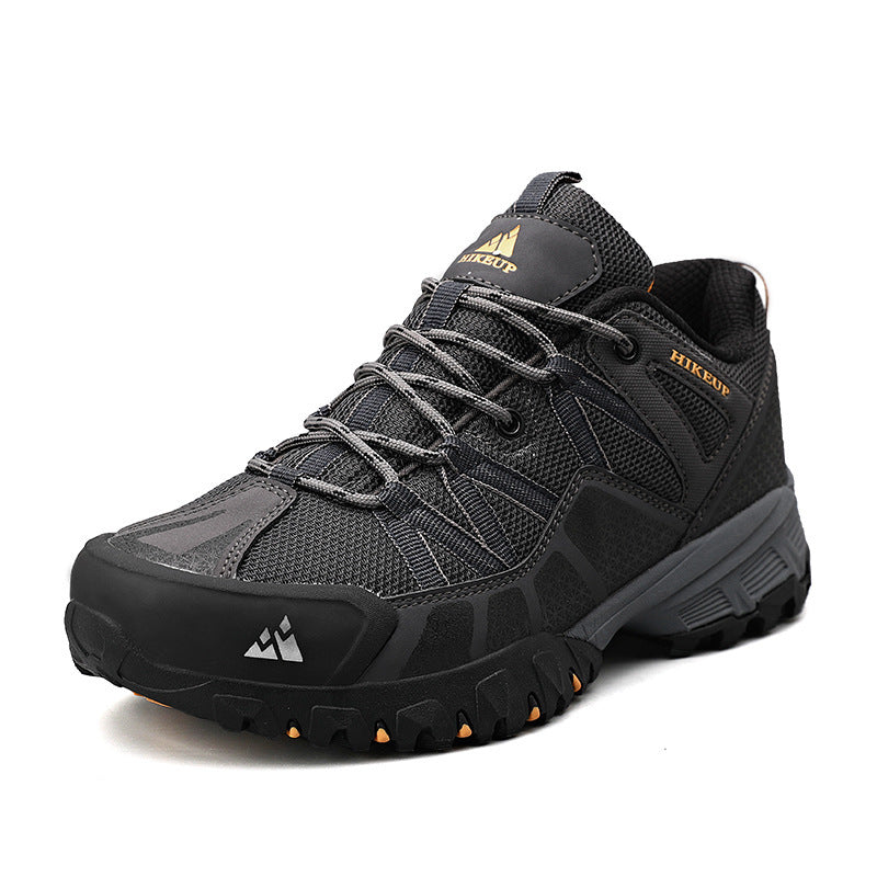 Chaussures randonnée basses cuir/mesh homme
