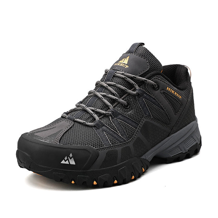 Chaussures randonnée basses cuir/mesh homme