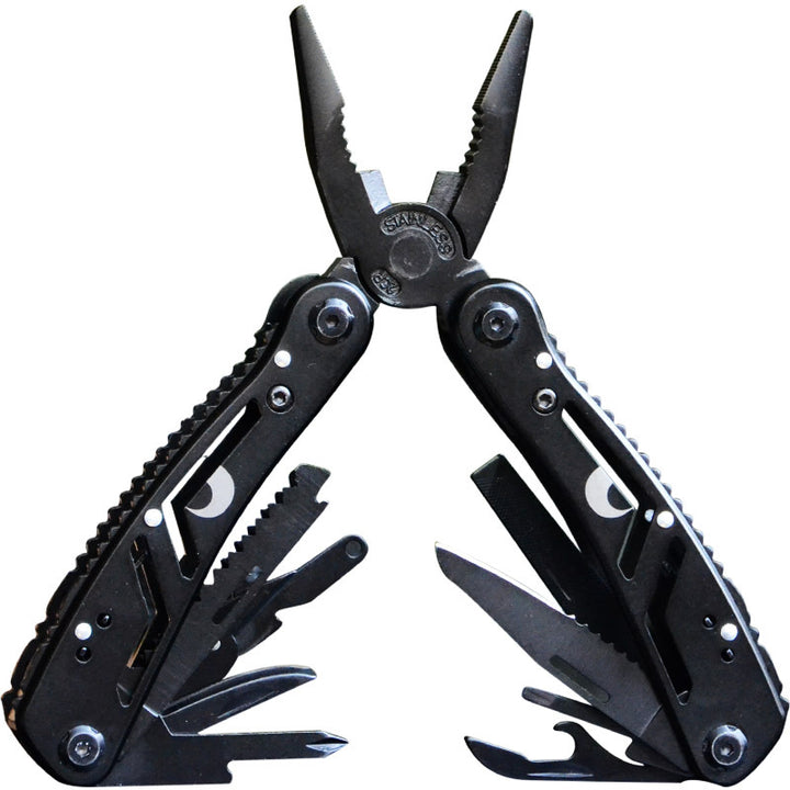 Outil multifonction premium 14 en 1 - acier 420, 54 HRC