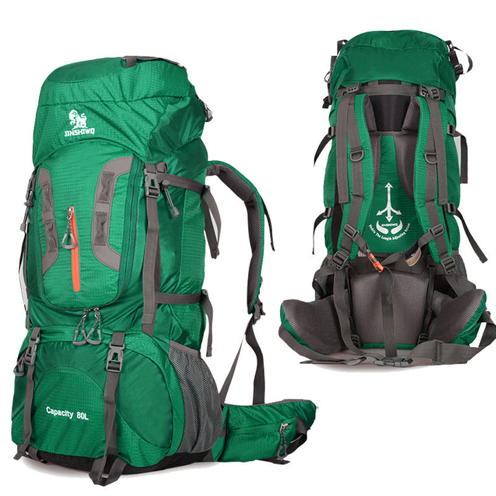 Sac à dos trekking 60+10L imperméable et ergonomique