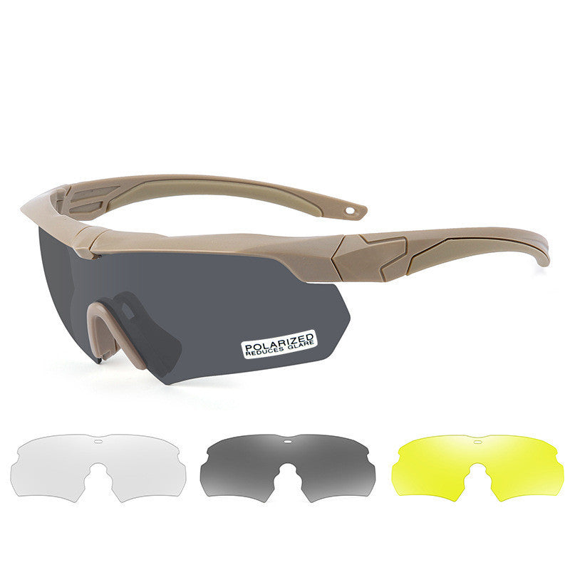 Lunettes tactiques 3 verres - protection et confort