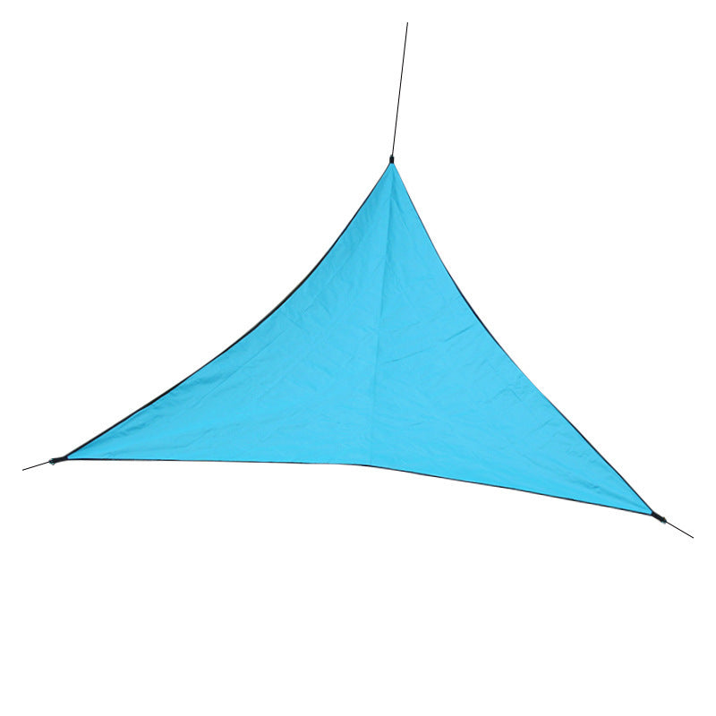 Voile d’ombrage triangulaire anti-UV 3x3x3 m étanche