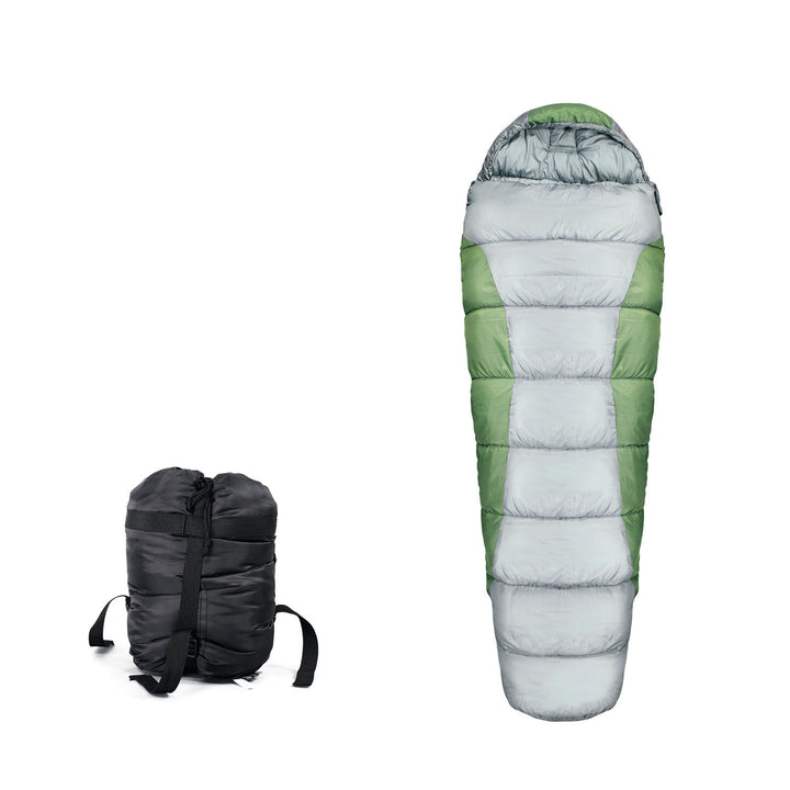 Sac de couchage sarcophage 3 saisons 210T, léger et confortable