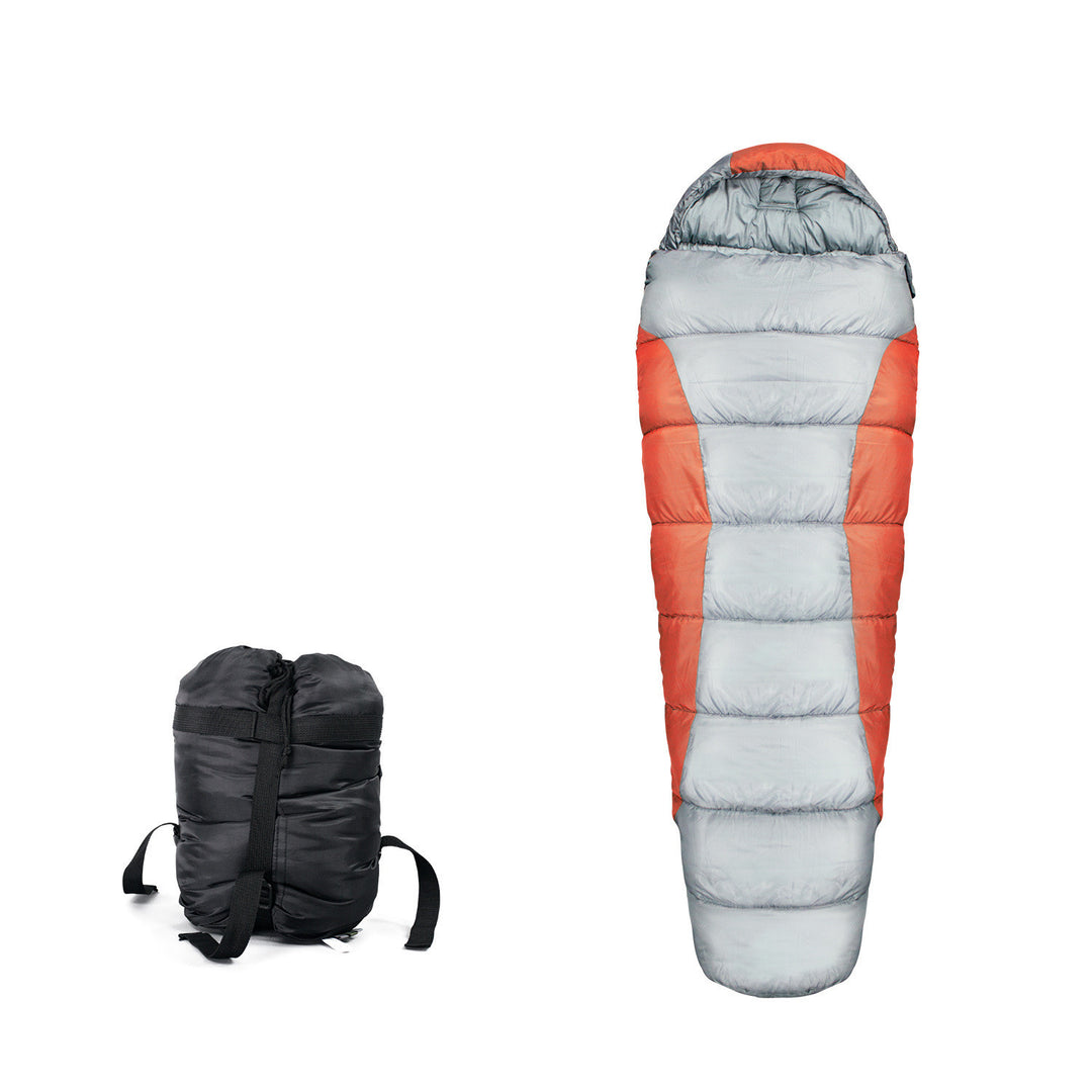 Sac de couchage sarcophage 3 saisons 210T, léger et confortable