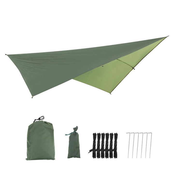 Bâche de camping imperméable 290×290 cm