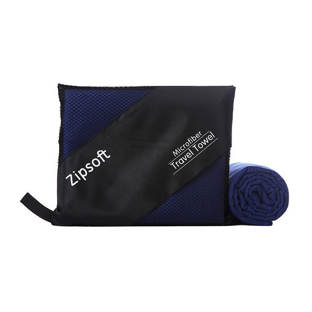 Serviette microfibre sport - séchage rapide et compacte