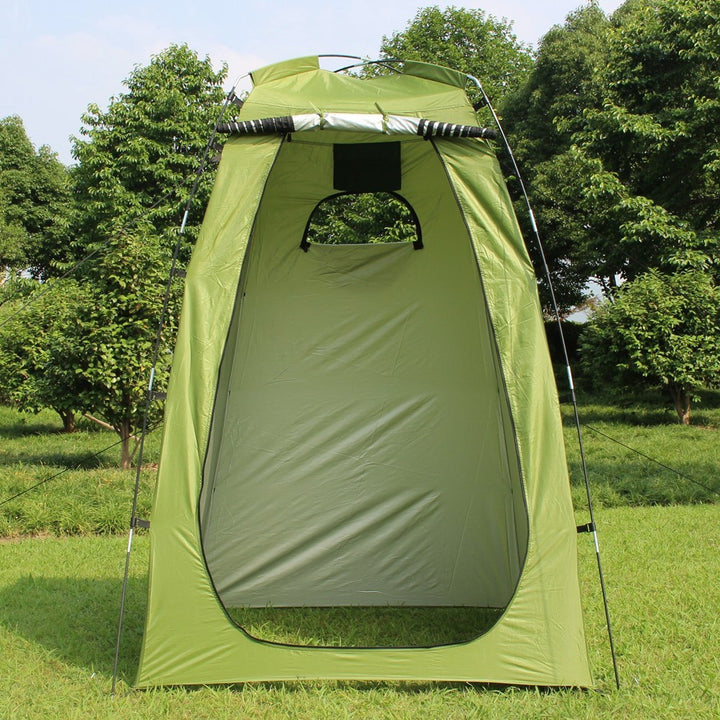 Tente de douche et toilettes portable 120×120×180 cm camping