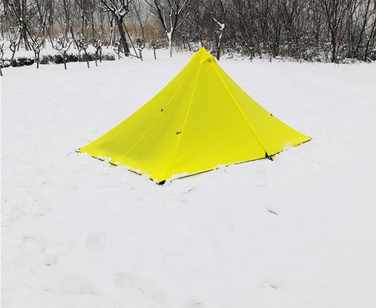 Leichtes Pyramidenzelt für 1 Person