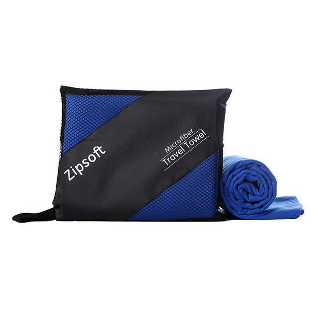 Serviette microfibre sport - séchage rapide et compacte