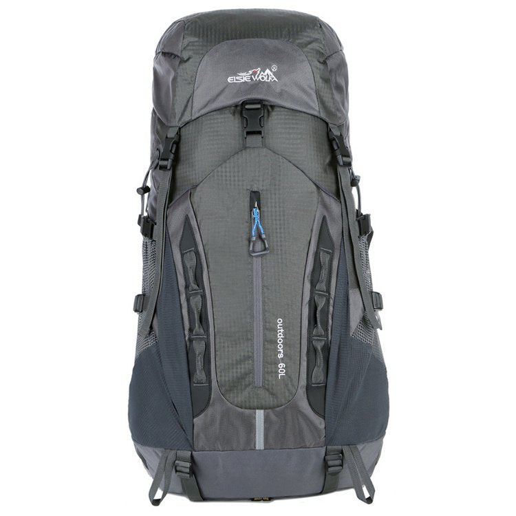 Sac à dos randonnée 60–75L étanche, dos aéré multipoche