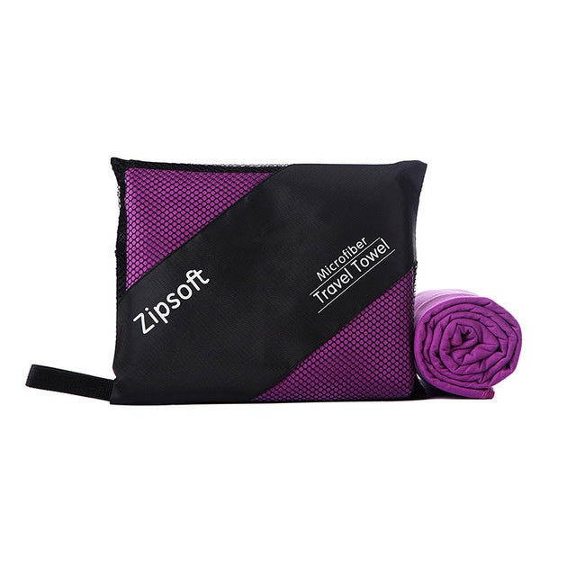 Serviette microfibre sport - séchage rapide et compacte