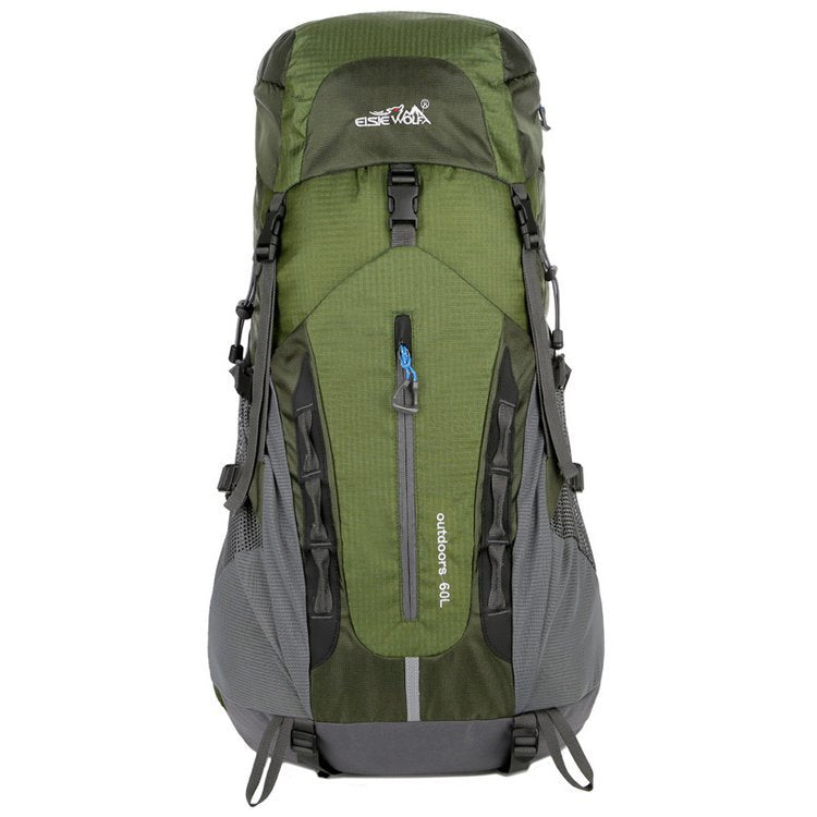 Sac à dos randonnée 60–75L étanche, dos aéré multipoche