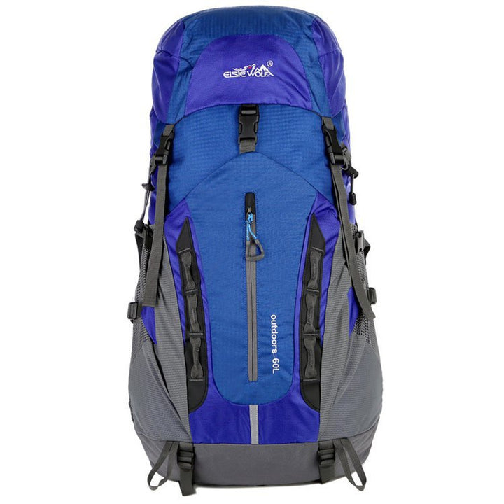 Sac à dos randonnée 60–75L étanche, dos aéré multipoche