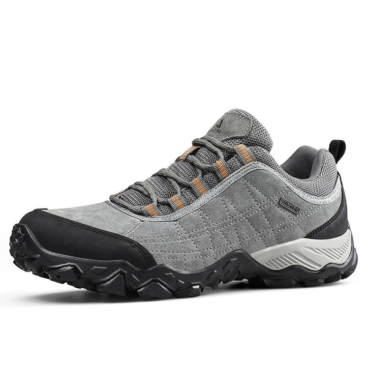Chaussures de randonnée basses suédé-mesh, semelle EVA/caoutchouc