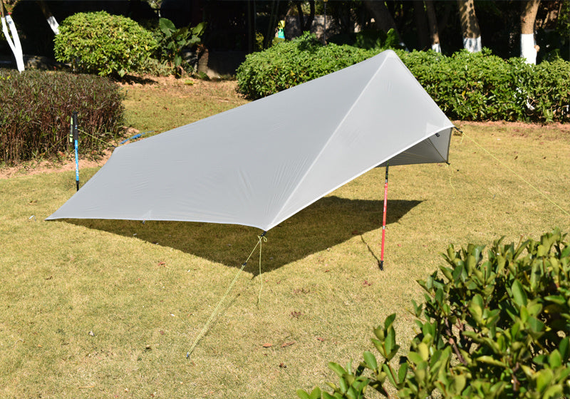 Tarp silnylon 15D ultraléger 1 place, étanche 5000 mm