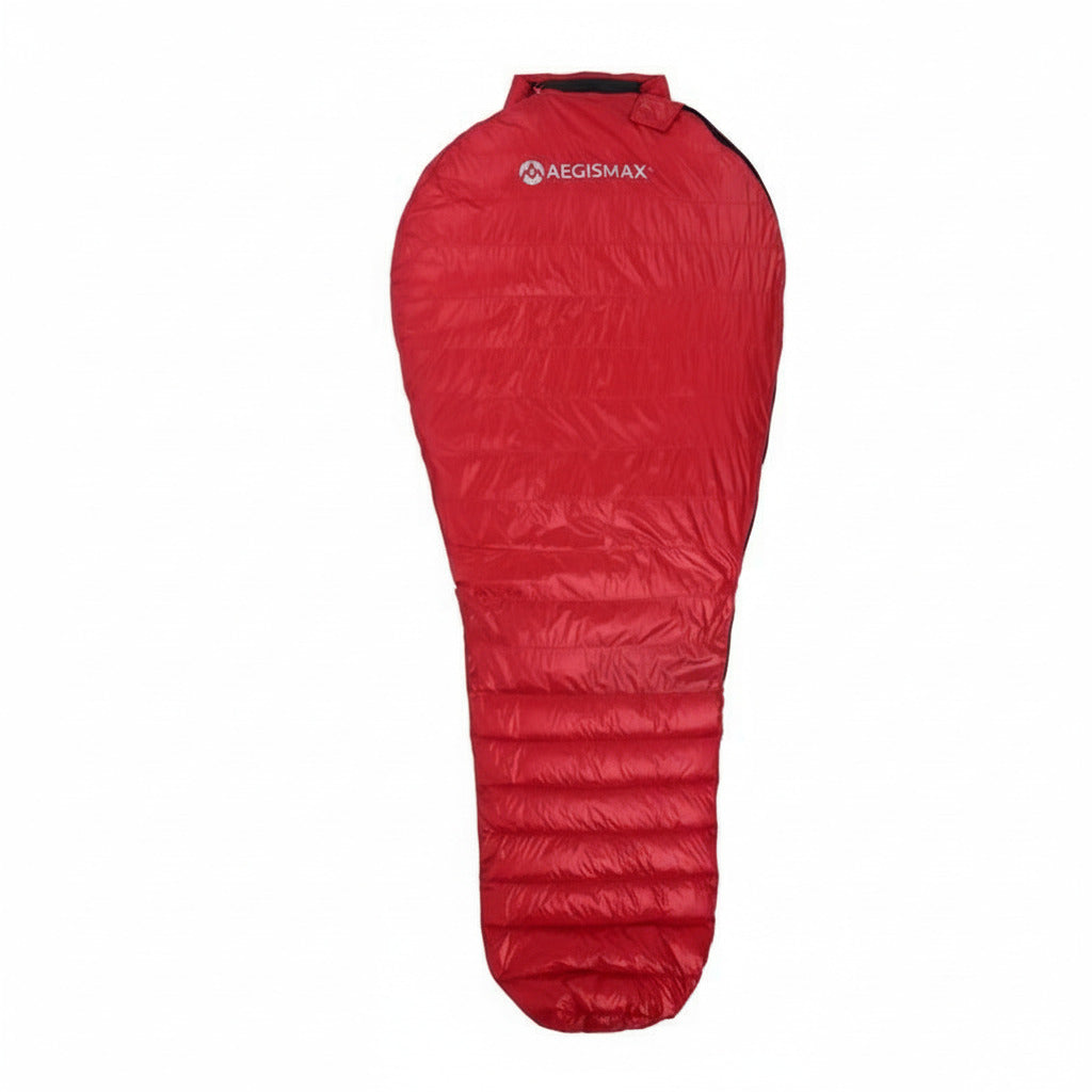 Sac de couchage duvet 5°C léger AEGISMAX 700 cuin pour adulte grand