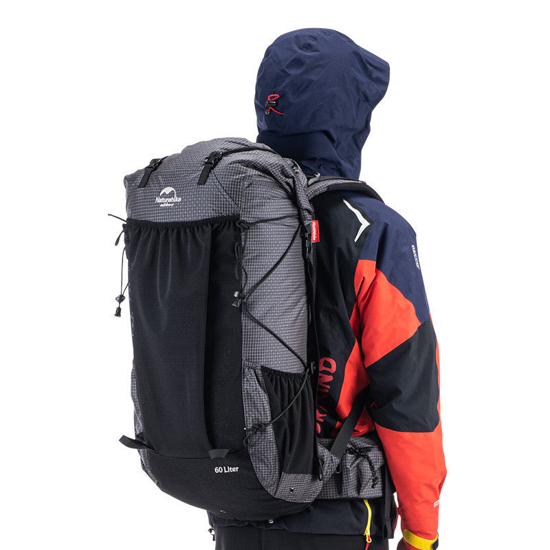 Sac à dos randonnée 60+5 L Naturehike, cadre alu, nylon 420D