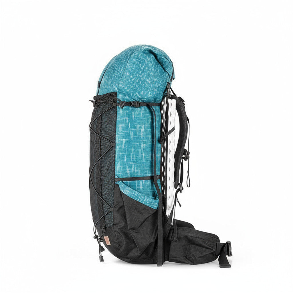 Sac à dos randonnée ultraléger 40+16 L, nylon 210D 0,90 kg