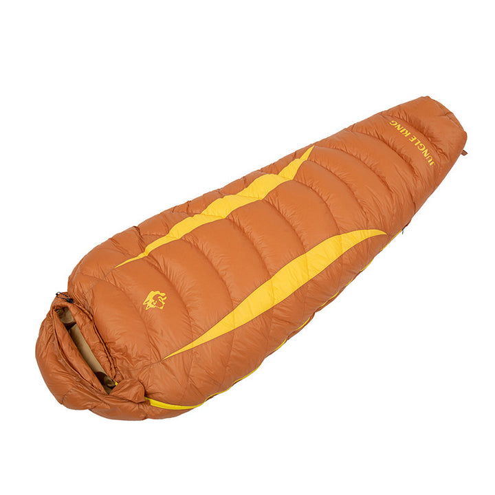 Sac de couchage duvet - chaud, compact et coupe-vent