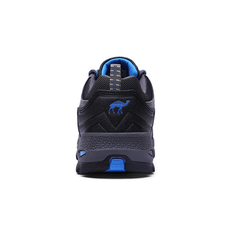 Chaussures randonnée basses cuir velours – adhérence sûre