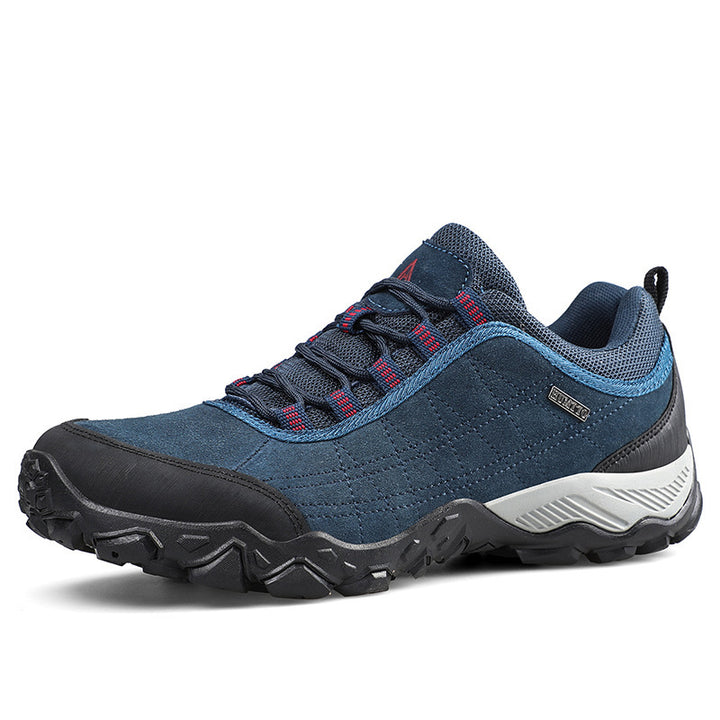 Chaussures de randonnée basses suédé-mesh, semelle EVA/caoutchouc