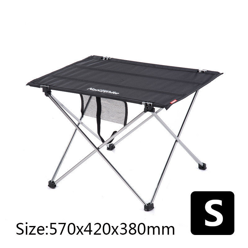 Table pliante portable - aluminium et toile Oxford