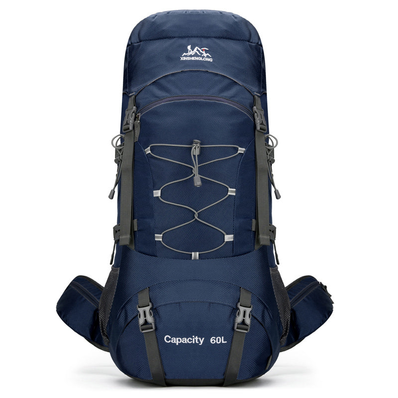 Sac à dos randonnée 60 L imperméable avec housse, 1,1 kg