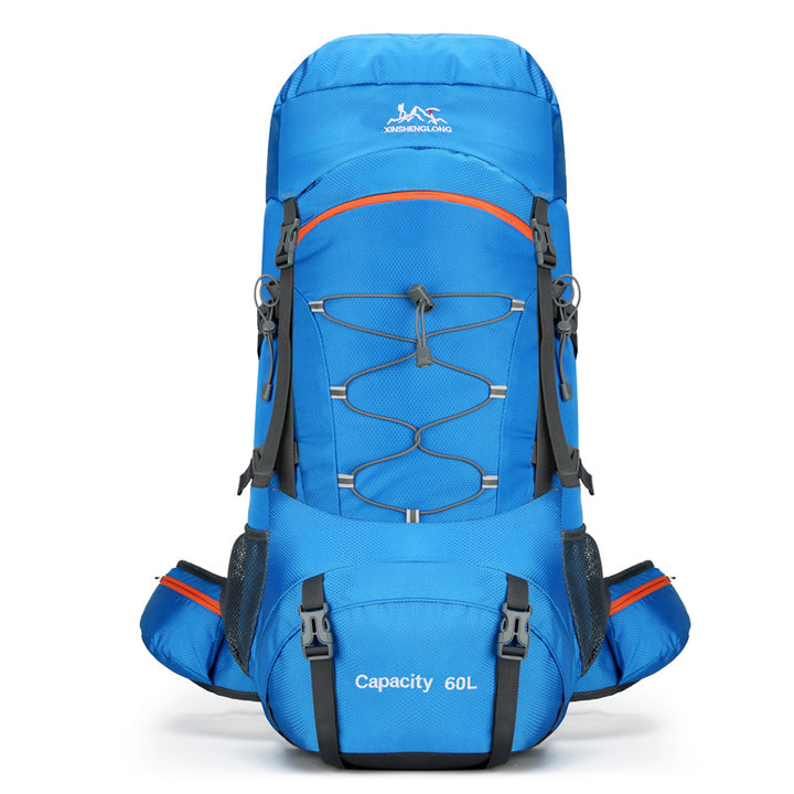 Sac à dos randonnée 60 L imperméable avec housse, 1,1 kg