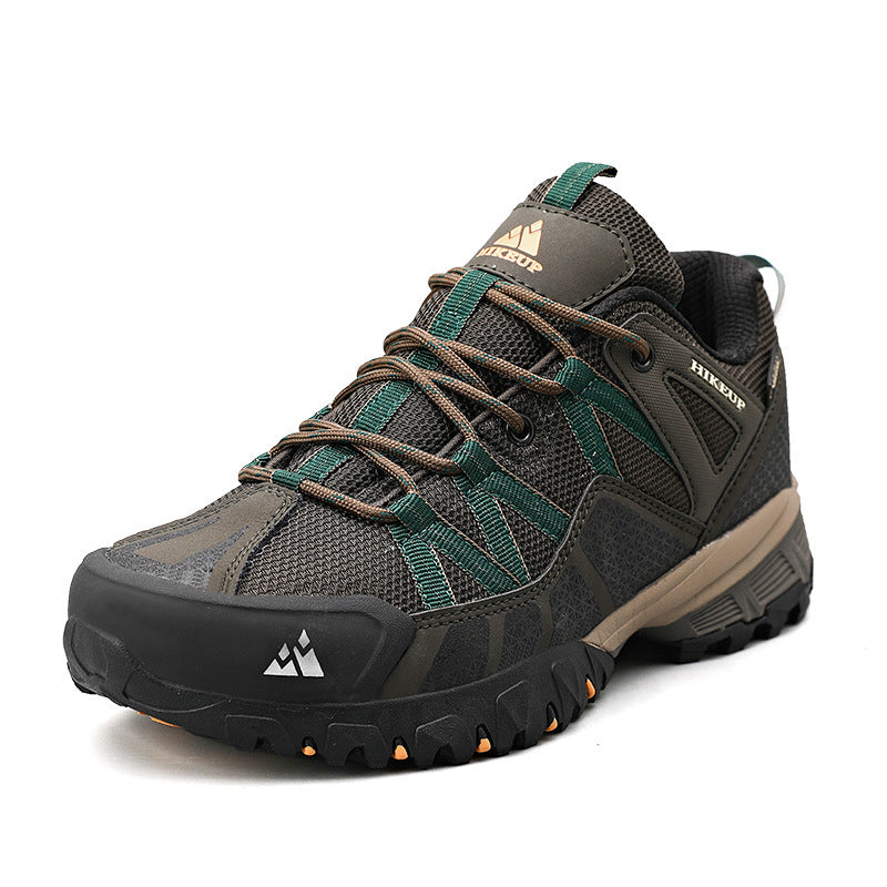Chaussures randonnée basses cuir/mesh homme