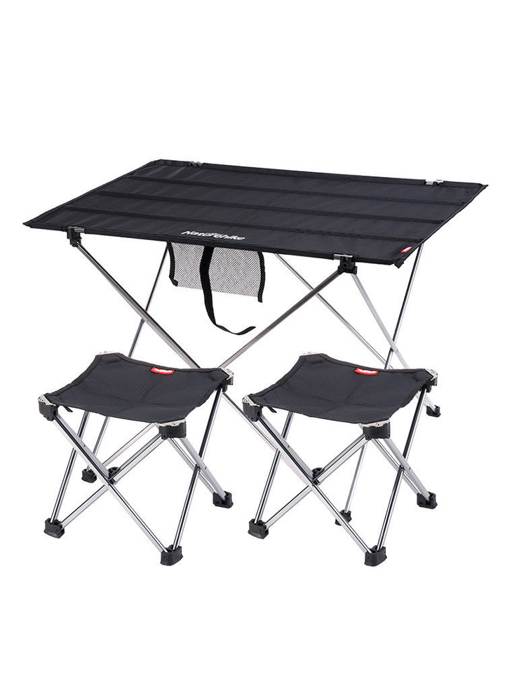 Table pliante portable - aluminium et toile Oxford