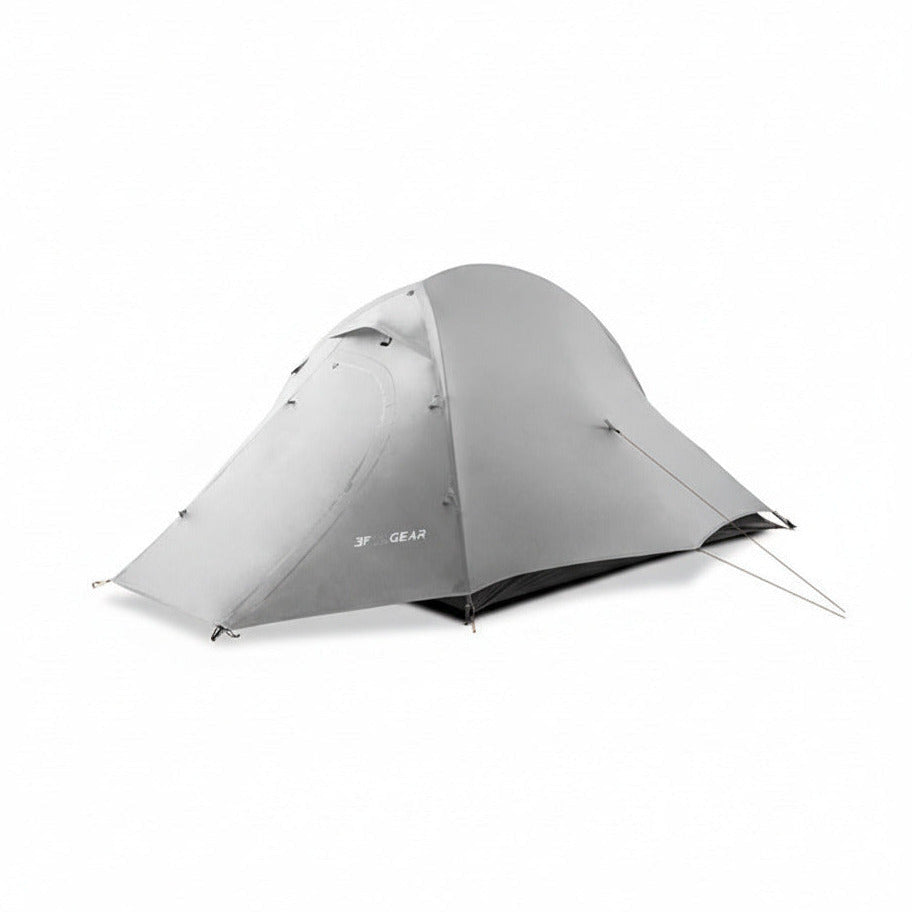 Tente 2 places 3 saisons aluminium 210T avec tapis de sol