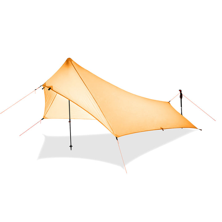 Tarp nylon 1 place imperméable - bâtons, 4 saisons