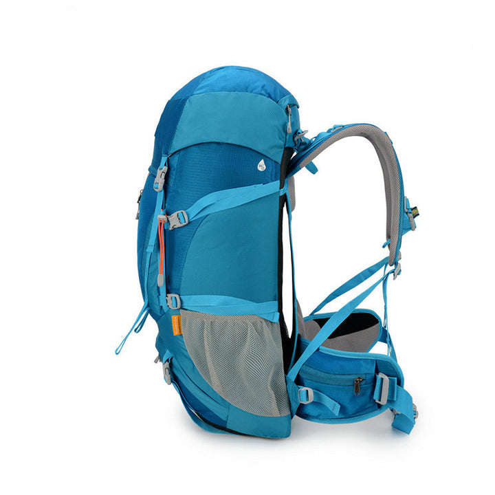 Sac à dos randonnée 65L étanche avec housse pluie trek