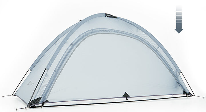 Tente randonnée 1 place Asta Gear 1 autoportante ultralégère