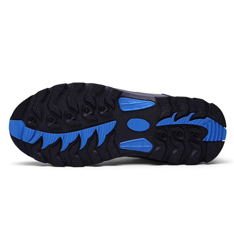Chaussures randonnée basses cuir velours – adhérence sûre