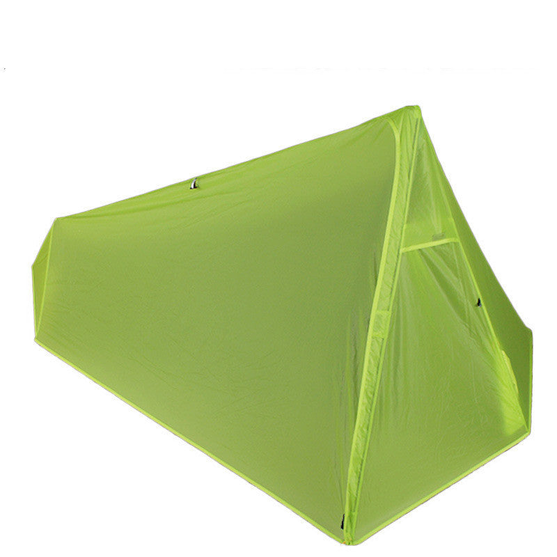 silnylon zelt Ultraleichtes 15D Silnylon 1-Personen-Zelt, Wanderstöcke
