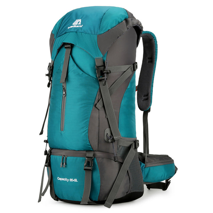 Sac à dos randonnée 70L étanche dos aéré, multi-poches