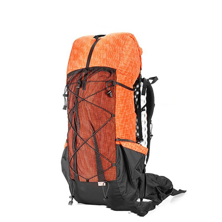 Sac à dos randonnée ultraléger 46+10 L Qi Dian Pro, nylon 210D