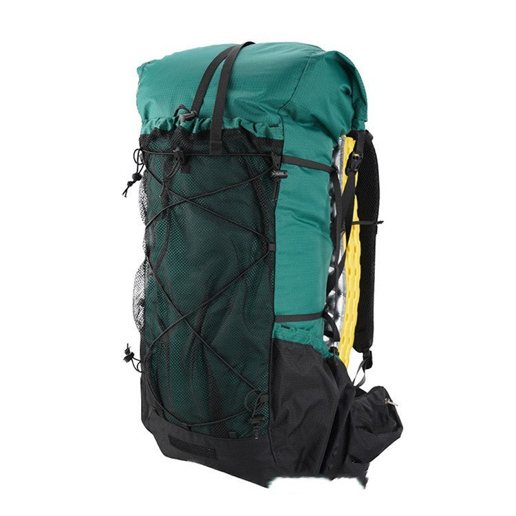 Sac à dos randonnée ultraléger 46+10 L Qi Dian Pro, nylon 210D