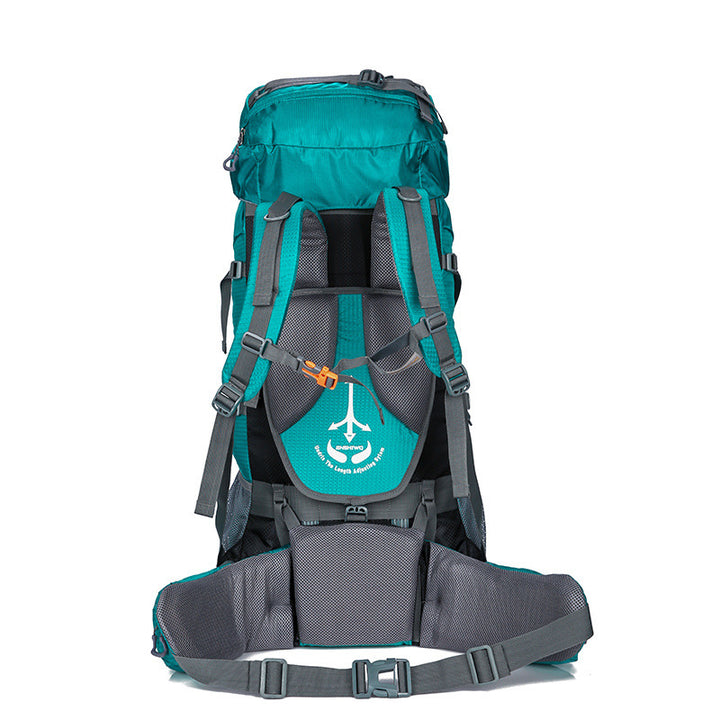 Sac à dos trekking 60+10L imperméable et ergonomique