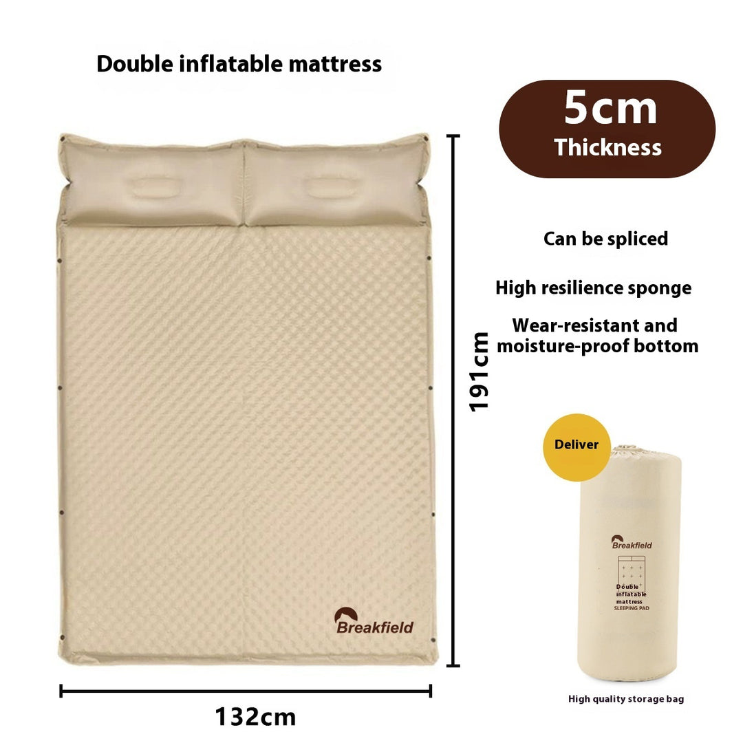 Matelas gonflable double 193×134 cm, confort et isolation