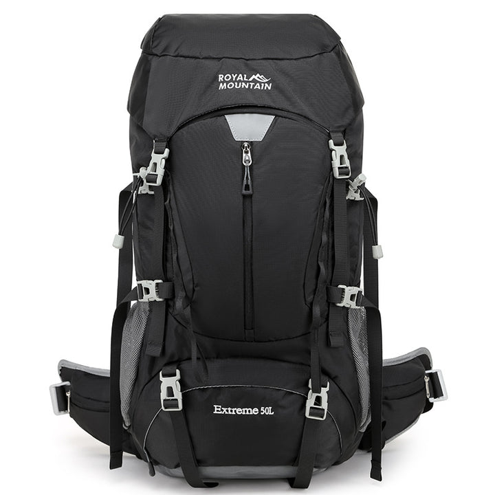 Sac à dos randonnée 50+5 L nylon, dos aéré ROYAL MOUNTAIN