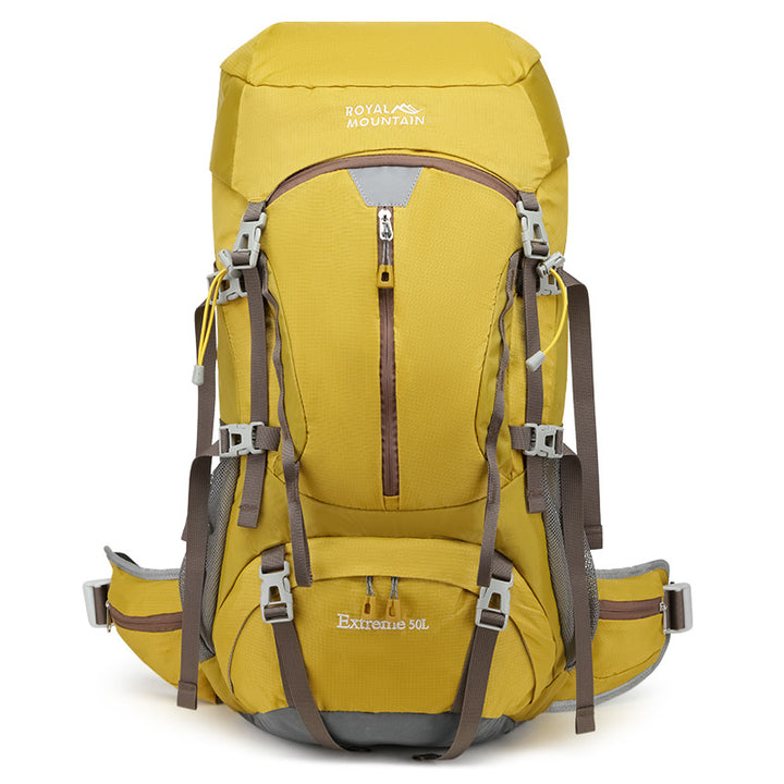 Sac à dos randonnée 50+5 L nylon, dos aéré ROYAL MOUNTAIN