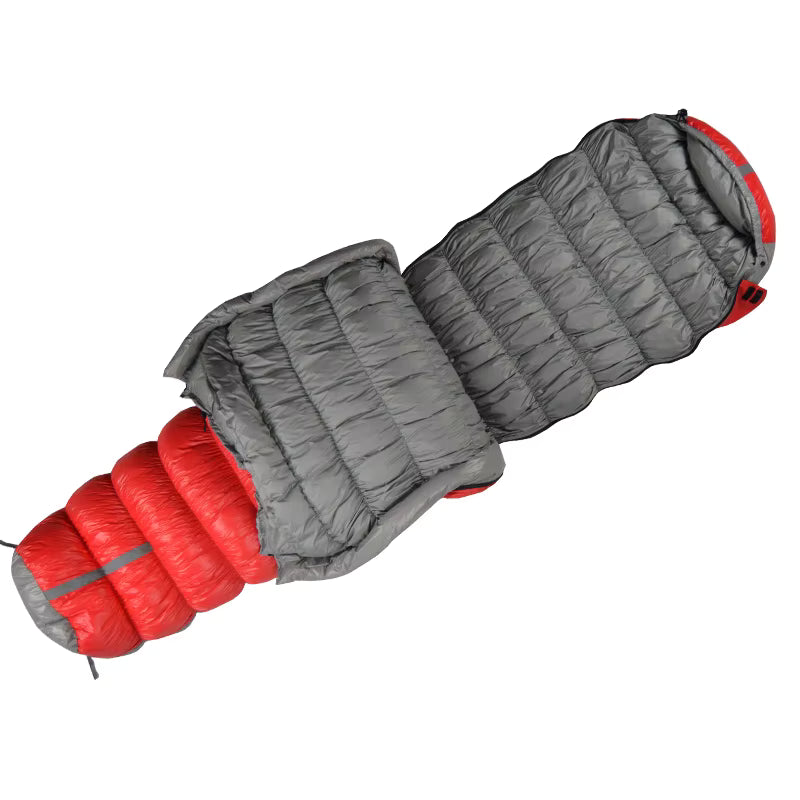 Sac de couchage momie synthétique 0 °C, nylon ripstop 210T