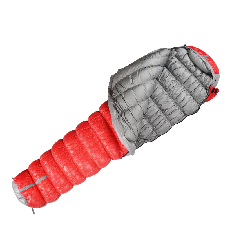 Sac de couchage momie synthétique 0 °C, nylon ripstop 210T