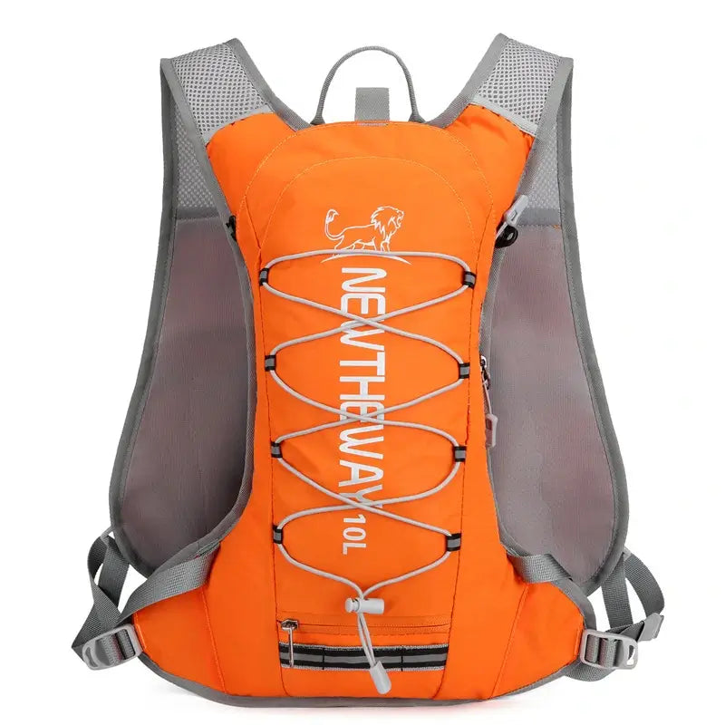  Sac à dos de sport orange 10 litres avec système d’attache frontale et logo lion – NEWTHEWAY