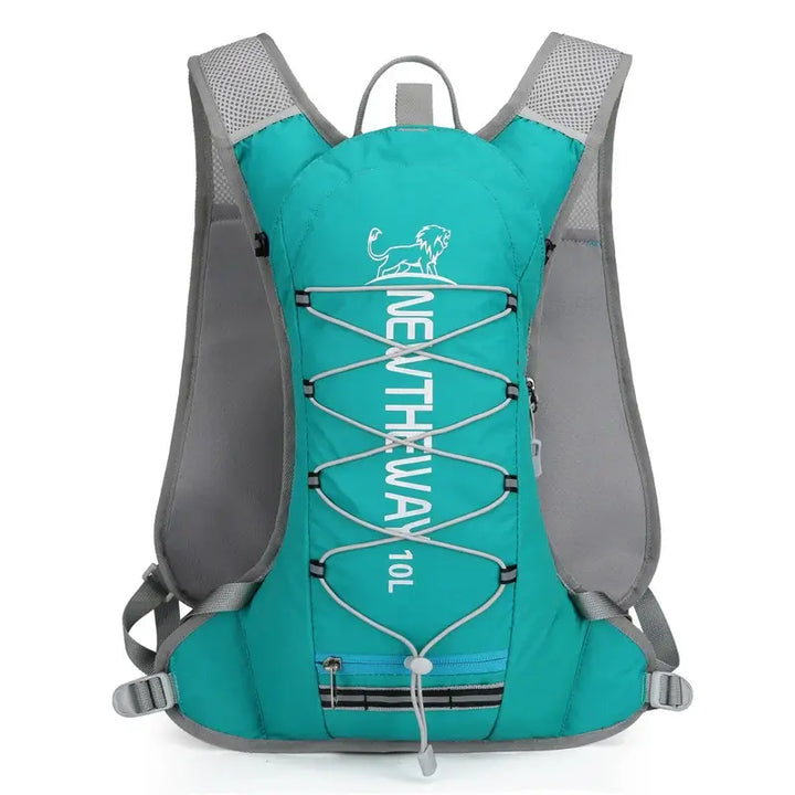 Sac turquoise compact et ergonomique pour hydratation en mouvement – NEWTHEWAY