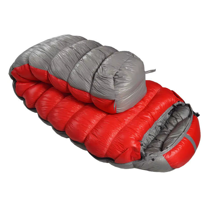 Sac de couchage momie synthétique 0 °C, nylon ripstop 210T